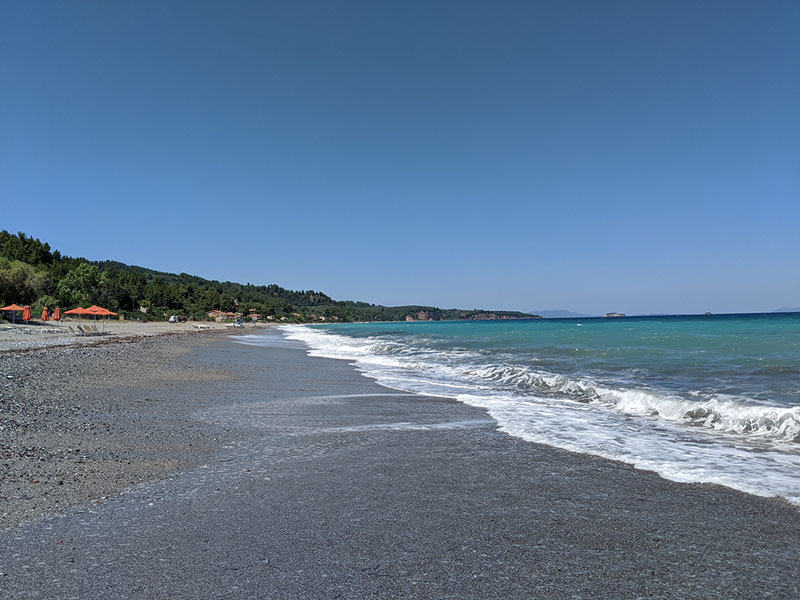 Παραλία Αχλαδίου Εύβοια